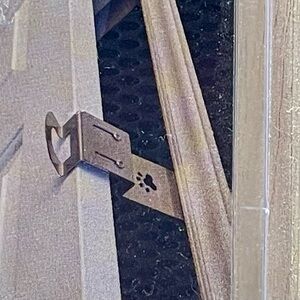 The Door Latch Pet Gate Baby Gate without the Gate Door Mount NWT